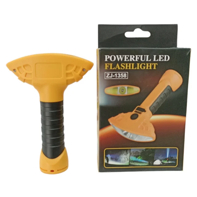 چراغ قوه دستی و قابل حمل شارژی چهارحالته LED+COB مدل ZJ-1358